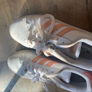 Pink Adidas Superstars